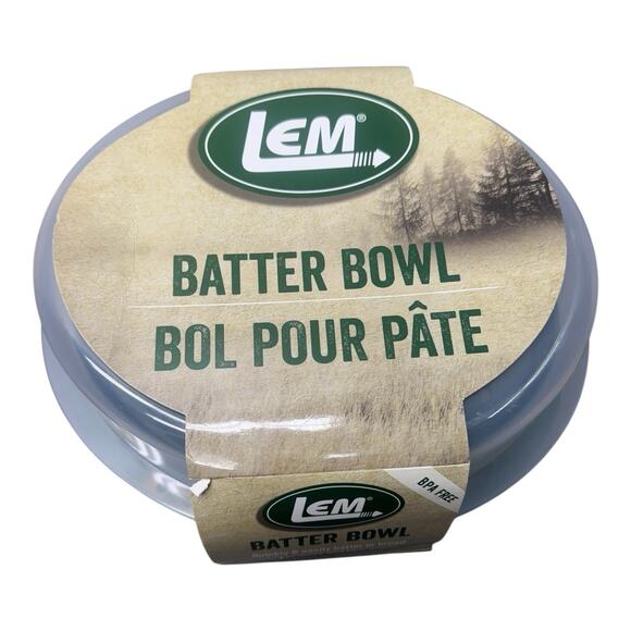 NWT LEM Even Coat Batter Bowl For Breading and Seasoning Lid-Locking Mechanism - Picture 4 of 5